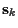 ${\bf s}_k$