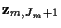 ${\bf z}_{m,J_m +1}$