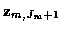 ${\bf z}_{m,J_m +1}$