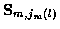 ${\bf S}_{m,j_m(l)}$