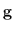 ${\bf g}$